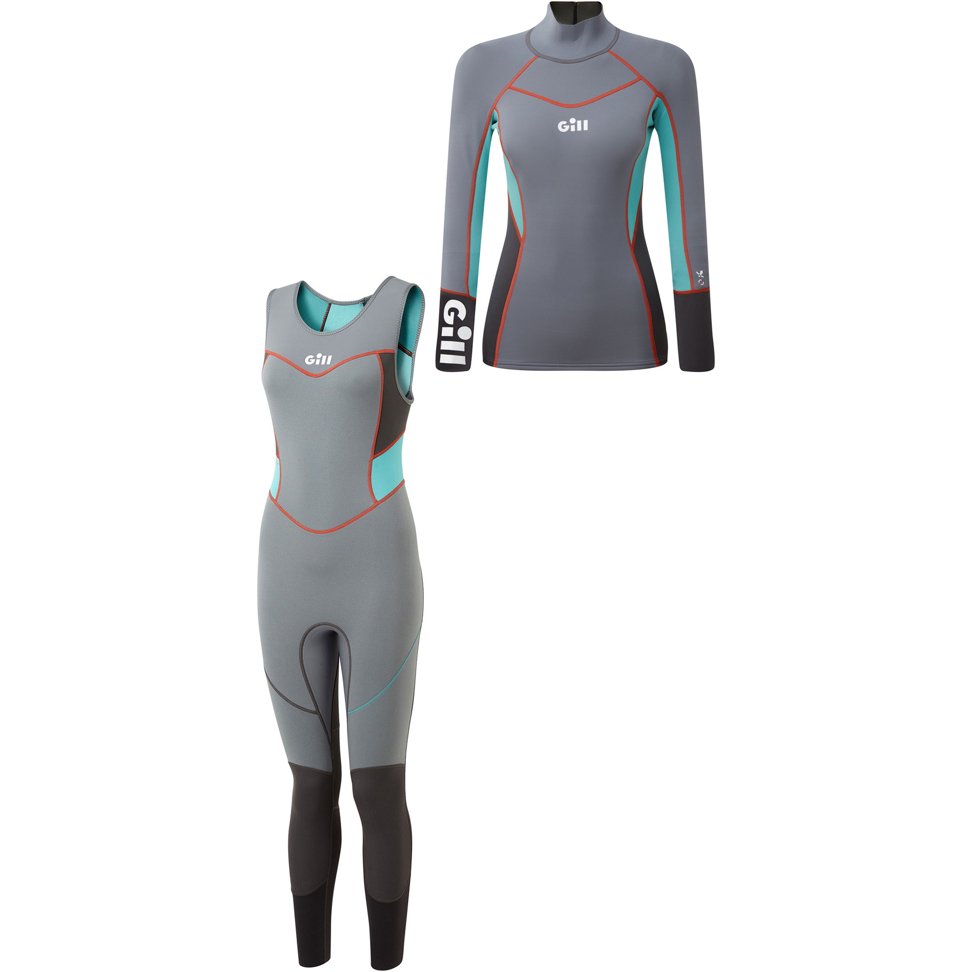 Pacchetto Di Gommone Zenlite 2mm Da 2020 Gill Donna - Grigio Acciaio
